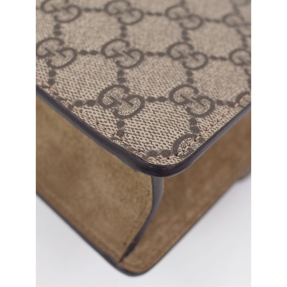 Gucci GG Supreme Dionysus Shoulder Bag Beige x Brown - Picture 7 of 8